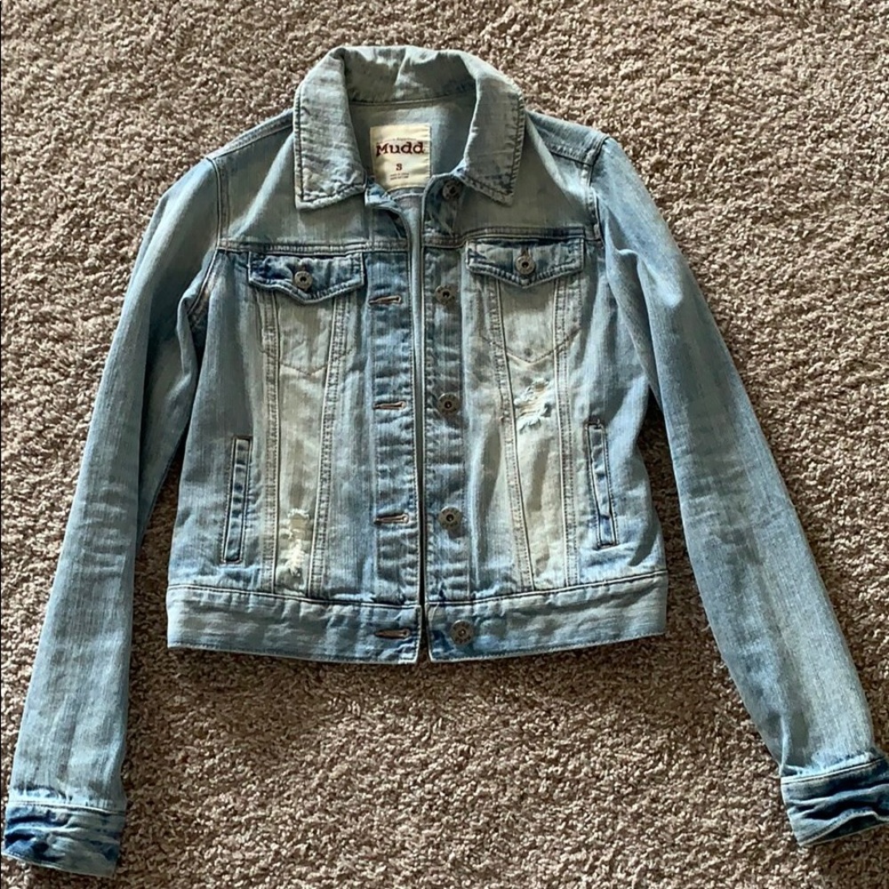 Mudd distressed jean jacket